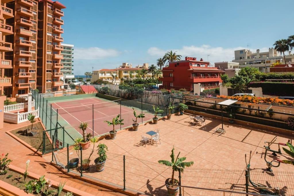Apartment With Balcony And Swimming Pool Пуерто де ла Крус Екстериор снимка
